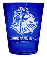 Load image into Gallery viewer, Southern Wesleyan University Customizable Engraved Full Color 2oz Shot Glass Officially Licensed Collegiate Product
