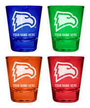 Load image into Gallery viewer, Winthrop University Customizable Engraved Full Color 2oz Shot Glass Multicolor Officially Licensed Collegiate Product 4-Pack
