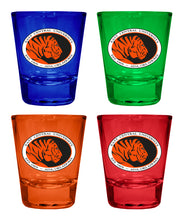 Load image into Gallery viewer, East Central University Tigers Full Color 2oz Shot Glass Officially Licensed Collegiate Product
