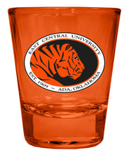 Load image into Gallery viewer, East Central University Tigers Full Color 2oz Shot Glass Officially Licensed Collegiate Product
