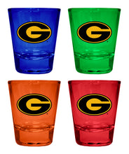 Load image into Gallery viewer, Grambling State Tigers Full Color 2oz Shot Glass Officially Licensed Collegiate Product
