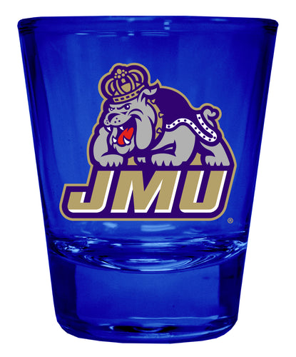 James Madison Dukes Full Color 2oz Shot Glass Officially Licensed Collegiate Product