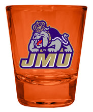 Load image into Gallery viewer, James Madison Dukes Full Color 2oz Shot Glass Officially Licensed Collegiate Product
