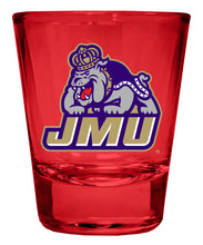 Load image into Gallery viewer, James Madison Dukes Full Color 2oz Shot Glass Officially Licensed Collegiate Product
