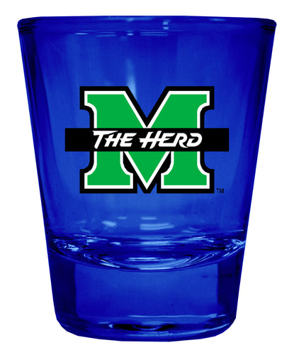 Marshall Thundering Herd Full Color 2oz Shot Glass Officially Licensed Collegiate Product