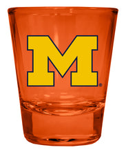 Load image into Gallery viewer, Michigan Wolverines Full Color 2oz Shot Glass Officially Licensed Collegiate Product
