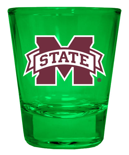 Mississippi State Bulldogs Full Color 2oz Shot Glass Officially Licensed Collegiate Product