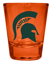 Load image into Gallery viewer, Michigan State Spartans Full Color 2oz Shot Glass Officially Licensed Collegiate Product
