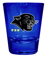 Load image into Gallery viewer, Plymouth State University Full Color 2oz Shot Glass Officially Licensed Collegiate Product
