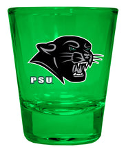 Load image into Gallery viewer, Plymouth State University Full Color 2oz Shot Glass Officially Licensed Collegiate Product
