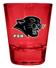 Load image into Gallery viewer, Plymouth State University Full Color 2oz Shot Glass Officially Licensed Collegiate Product
