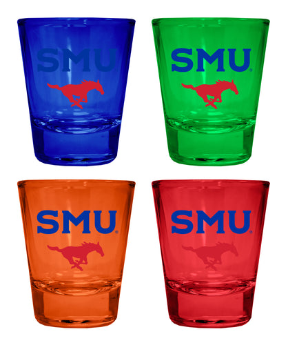 Southern Methodist University Full Color 2oz Shot Glass Officially Licensed Collegiate Product