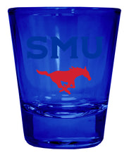 Load image into Gallery viewer, Southern Methodist University Full Color 2oz Shot Glass Officially Licensed Collegiate Product
