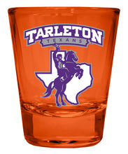 Load image into Gallery viewer, Tarleton State University Full Color 2oz Shot Glass Officially Licensed Collegiate Product
