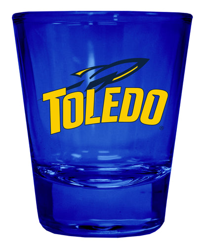 Toledo Rockets Full Color 2oz Shot Glass Officially Licensed Collegiate Product