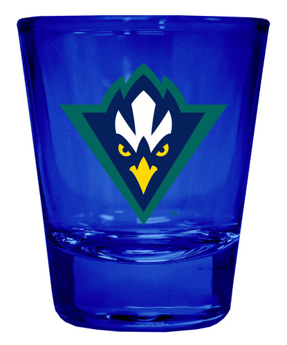 North Carolina Wilmington Seahawks Full Color 2oz Shot Glass Officially Licensed Collegiate Product