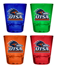 Load image into Gallery viewer, UTSA Road Runners Full Color 2oz Shot Glass Officially Licensed Collegiate Product
