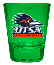 Load image into Gallery viewer, UTSA Road Runners Full Color 2oz Shot Glass Officially Licensed Collegiate Product
