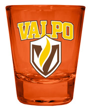 Load image into Gallery viewer, Valparaiso University Full Color 2oz Shot Glass Officially Licensed Collegiate Product
