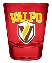 Load image into Gallery viewer, Valparaiso University Full Color 2oz Shot Glass Officially Licensed Collegiate Product
