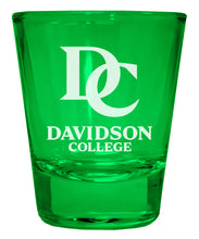 Load image into Gallery viewer, Davidson College Engraved Full Color 2oz Shot Glass Officially Licensed Collegiate Product
