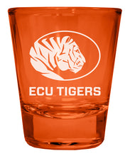 Load image into Gallery viewer, East Central University Tigers Engraved Full Color 2oz Shot Glass Officially Licensed Collegiate Product
