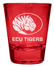 Load image into Gallery viewer, East Central University Tigers Engraved Full Color 2oz Shot Glass Officially Licensed Collegiate Product
