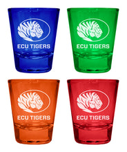 Load image into Gallery viewer, East Central University Tigers Engraved Full Color 2oz Shot Glass Officially Licensed Collegiate Product
