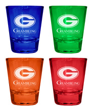 Load image into Gallery viewer, Grambling State Tigers Engraved Full Color 2oz Shot Glass Officially Licensed Collegiate Product
