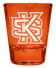 Load image into Gallery viewer, Kennesaw State University Engraved Full Color 2oz Shot Glass Officially Licensed Collegiate Product
