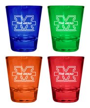 Load image into Gallery viewer, Marshall Thundering Herd Engraved Full Color 2oz Shot Glass Officially Licensed Collegiate Product
