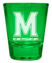 Load image into Gallery viewer, Maryland Terrapins Engraved Full Color 2oz Shot Glass Green Officially Licensed Collegiate Product 4-Pack
