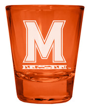 Load image into Gallery viewer, Maryland Terrapins Engraved Full Color 2oz Shot Glass Officially Licensed Collegiate Product
