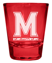 Load image into Gallery viewer, Maryland Terrapins Engraved Full Color 2oz Shot Glass Officially Licensed Collegiate Product
