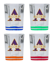 Load image into Gallery viewer, Alcorn State Braves 2 Ounce Shot Glass Square Officially Licensed Collegiate Product
