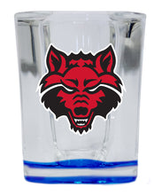 Load image into Gallery viewer, Arkansas State 2 Ounce Shot Glass Square Officially Licensed Collegiate Product
