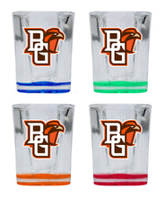 Load image into Gallery viewer, Bowling Green Falcons 2 Ounce Shot Glass Square Officially Licensed Collegiate Product
