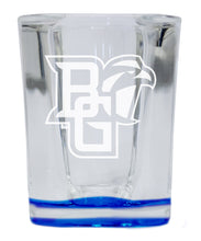 Load image into Gallery viewer, Bowling Green Falcons 2 Ounce Engraved Shot Glass Square Officially Licensed Collegiate Product
