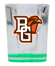 Load image into Gallery viewer, Bowling Green Falcons 2 Ounce Shot Glass Square Officially Licensed Collegiate Product
