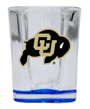 Load image into Gallery viewer, Colorado Buffaloes 2 Ounce Shot Glass Square Officially Licensed Collegiate Product
