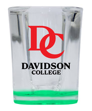 Load image into Gallery viewer, Davidson College 2 Ounce Shot Glass Square Officially Licensed Collegiate Product
