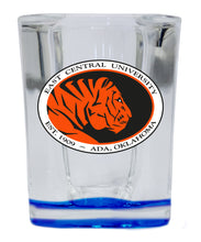 Load image into Gallery viewer, East Central University Tigers 2 Ounce Shot Glass Square Officially Licensed Collegiate Product
