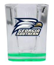 Load image into Gallery viewer, Georgia Southern Eagles 2 Ounce Shot Glass Square Officially Licensed Collegiate Product
