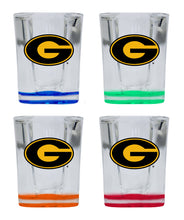 Load image into Gallery viewer, Grambling State Tigers 2 Ounce Shot Glass Square Officially Licensed Collegiate Product
