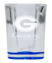 Load image into Gallery viewer, Grambling State Tigers 2 Ounce Engraved Shot Glass Square Officially Licensed Collegiate Product
