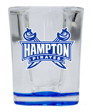 Load image into Gallery viewer, Hampton University 2 Ounce Shot Glass Square Officially Licensed Collegiate Product
