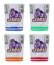 Load image into Gallery viewer, James Madison Dukes 2 Ounce Shot Glass Square Officially Licensed Collegiate Product
