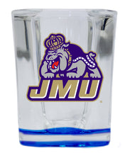 Load image into Gallery viewer, James Madison Dukes 2 Ounce Shot Glass Square Officially Licensed Collegiate Product
