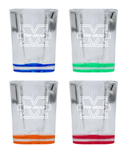 Load image into Gallery viewer, Marshall Thundering Herd 2 Ounce Engraved Shot Glass Square Officially Licensed Collegiate Product
