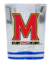 Load image into Gallery viewer, Maryland Terrapins 2 Ounce Shot Glass Square Officially Licensed Collegiate Product
